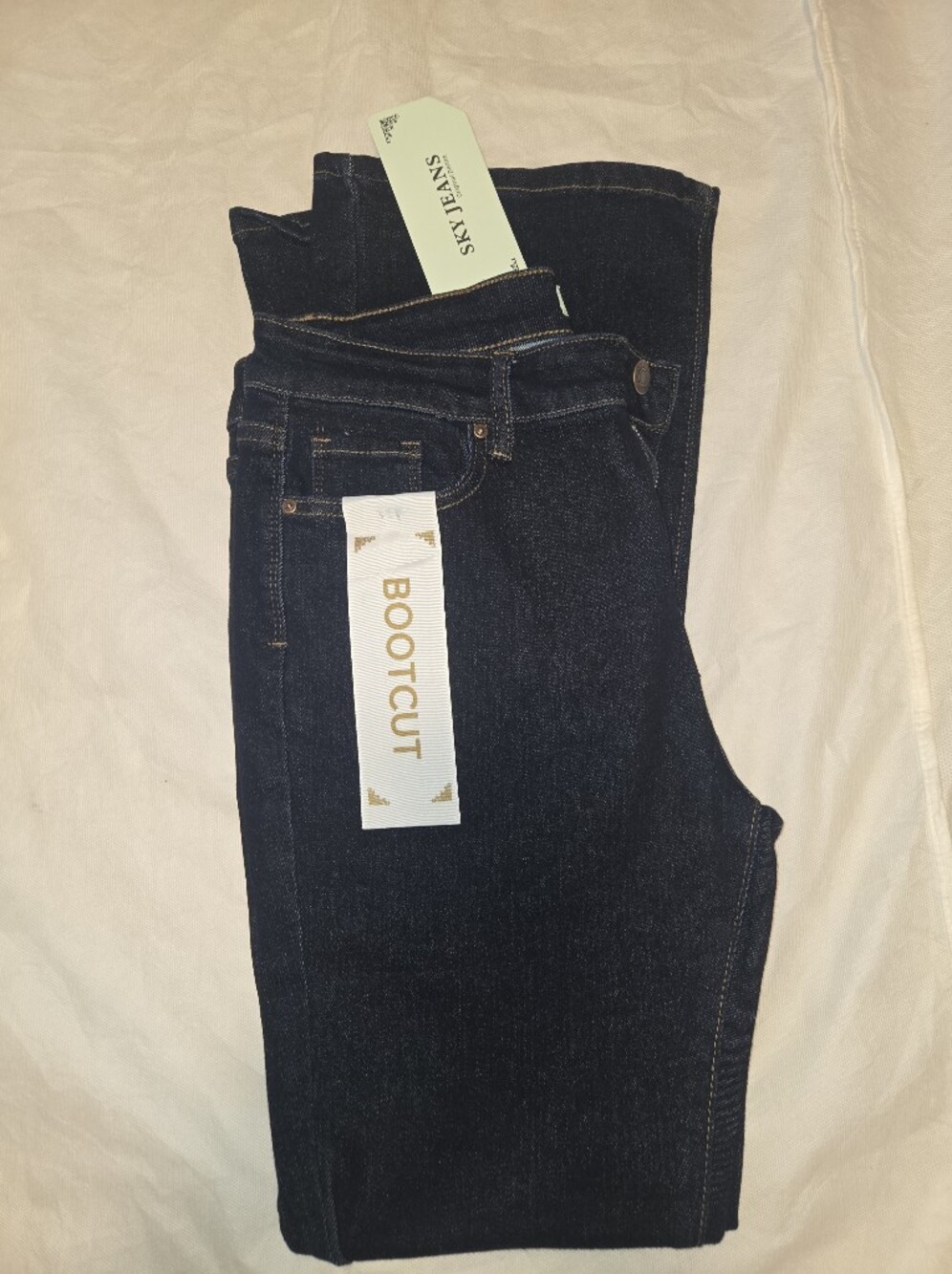 Women's Dark Indigo Bootcut Jeans